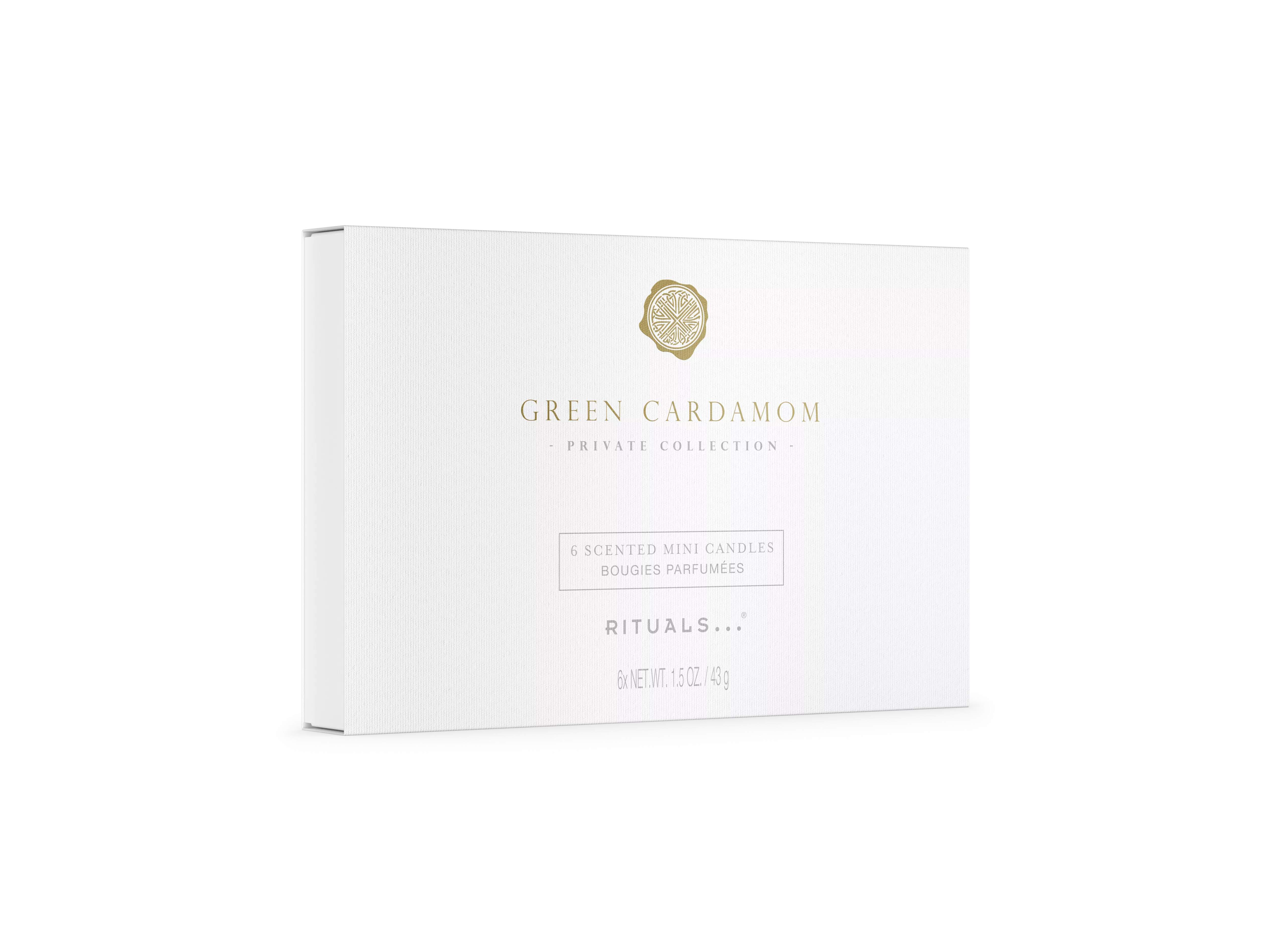Minivelas aromáticas de cardamomo verde