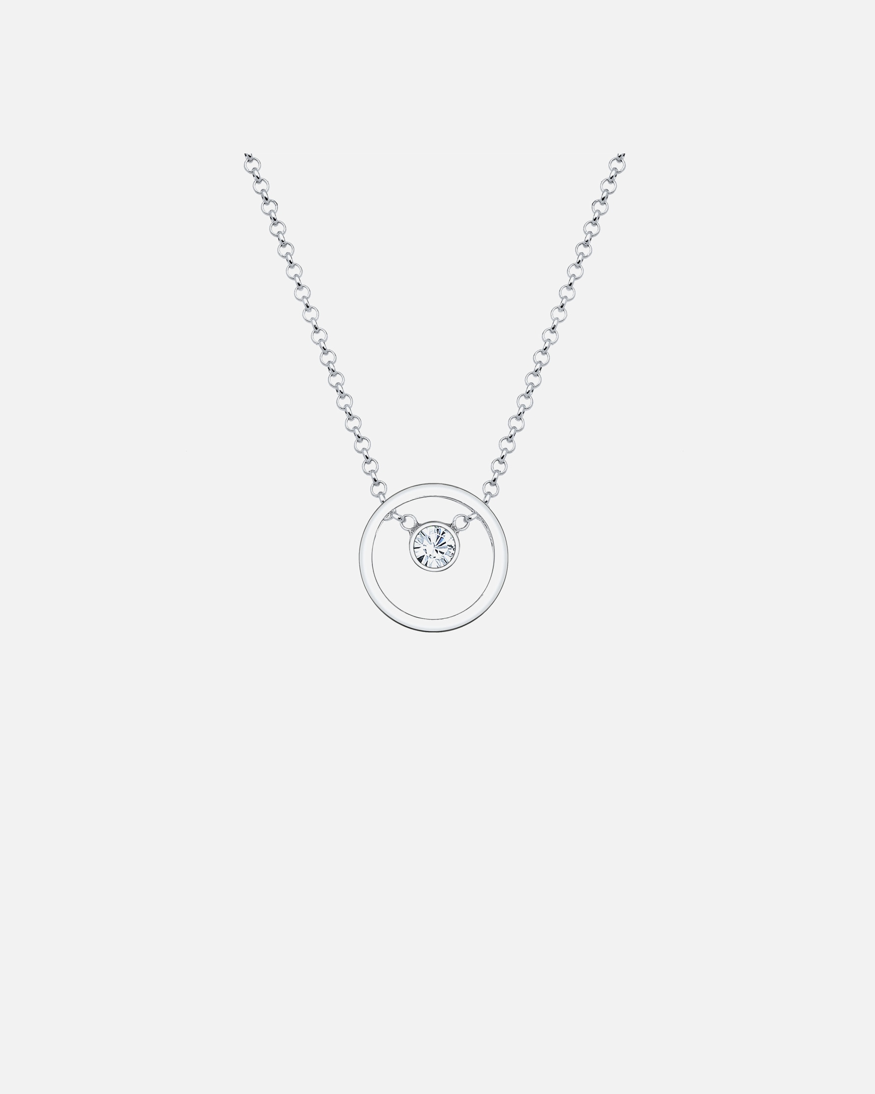 Elli Colier Elli cercle cristal 925/1000 argent