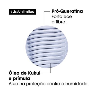 Champú suavizante y antiencrespamiento L'Oréal Professionnel Serie Expert Liss Unlimited 300 ml