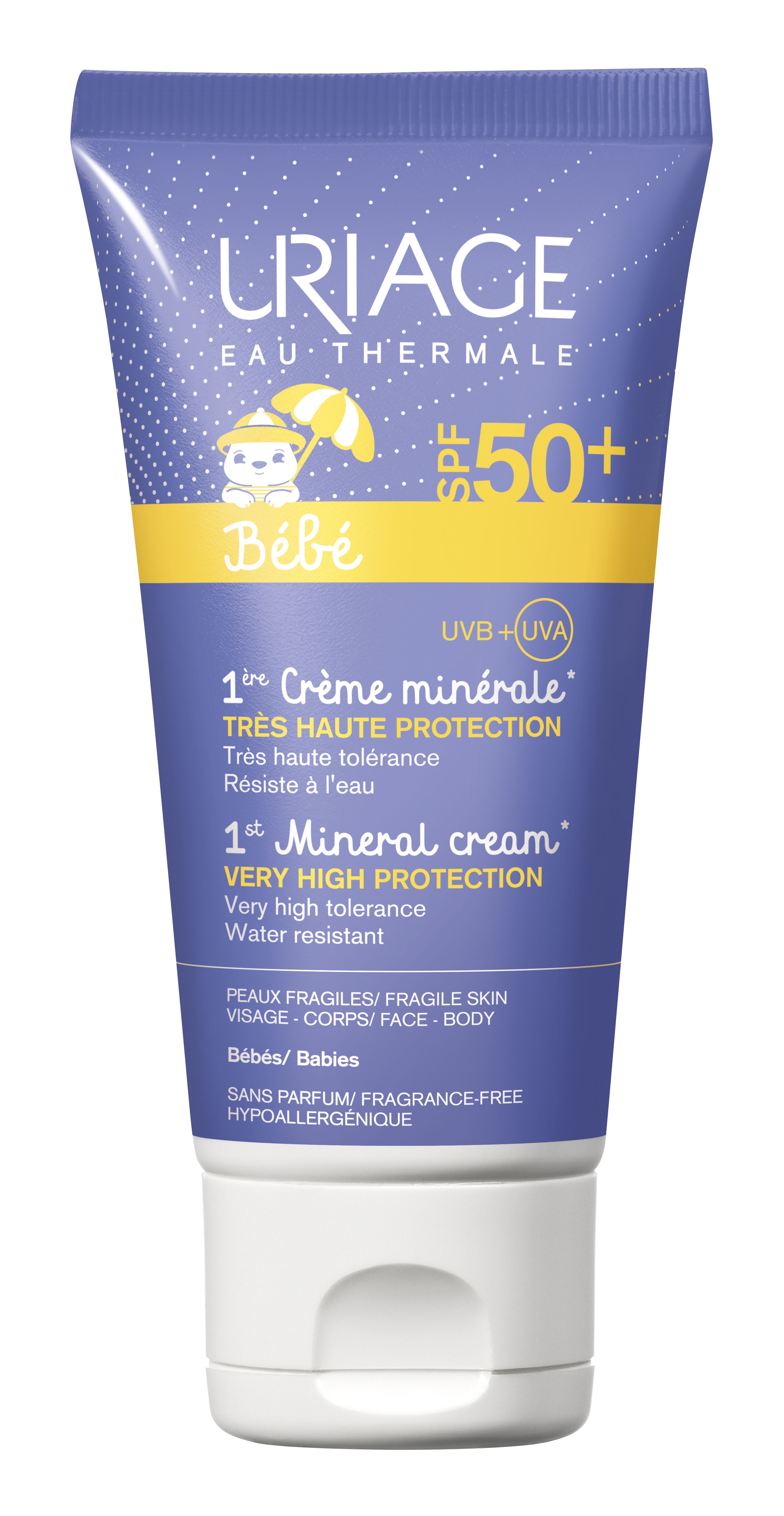 Бејби 1ст минерална крема SPF50 Апотека за заштиту од сунца