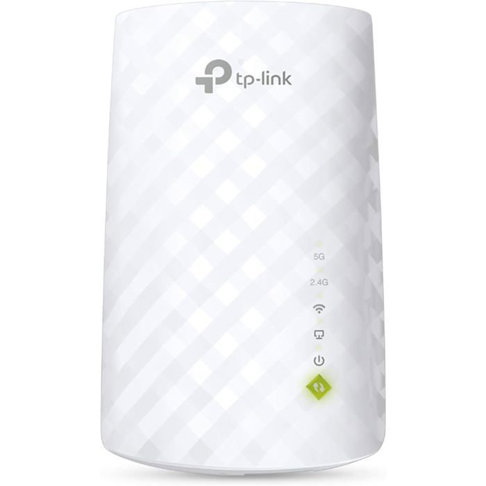 WLAN-Repeater – CHOUMICHA – RE200 – AC750 Mbit/s – Dualband 2,4/5 GHz – Ethernet-Anschluss