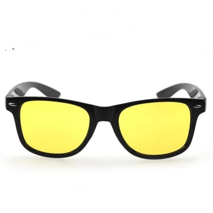 BAQI 2pcs Lunettes Soleil Vision nocturne Anti-éblouissement Nuit Vue Conduite HD