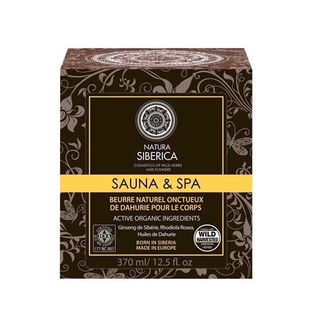Natura Siberica Sauna & Spa Beurre Naturel de Dahurie pour le Corps