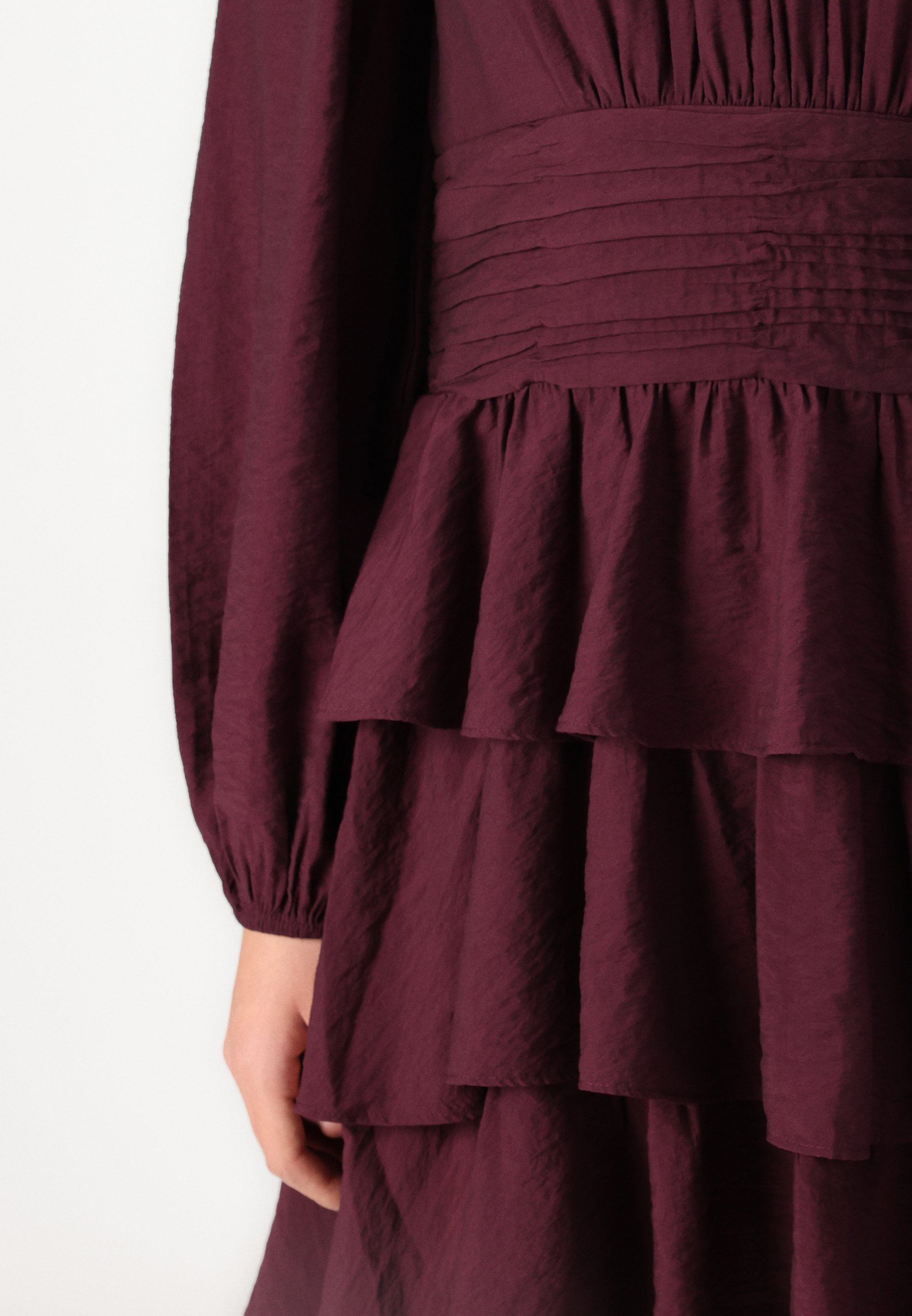 Vero Moda VMLISE KORTE JURK MET O-HALS - Dagjurk - wijnproeverij