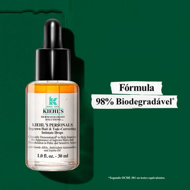 Kiehl's Ingrown Hair Tone-Correcting Intimate Drops Gotas Corpo Personals Uniformizadoras Tom Pele 30 ml 30 ml