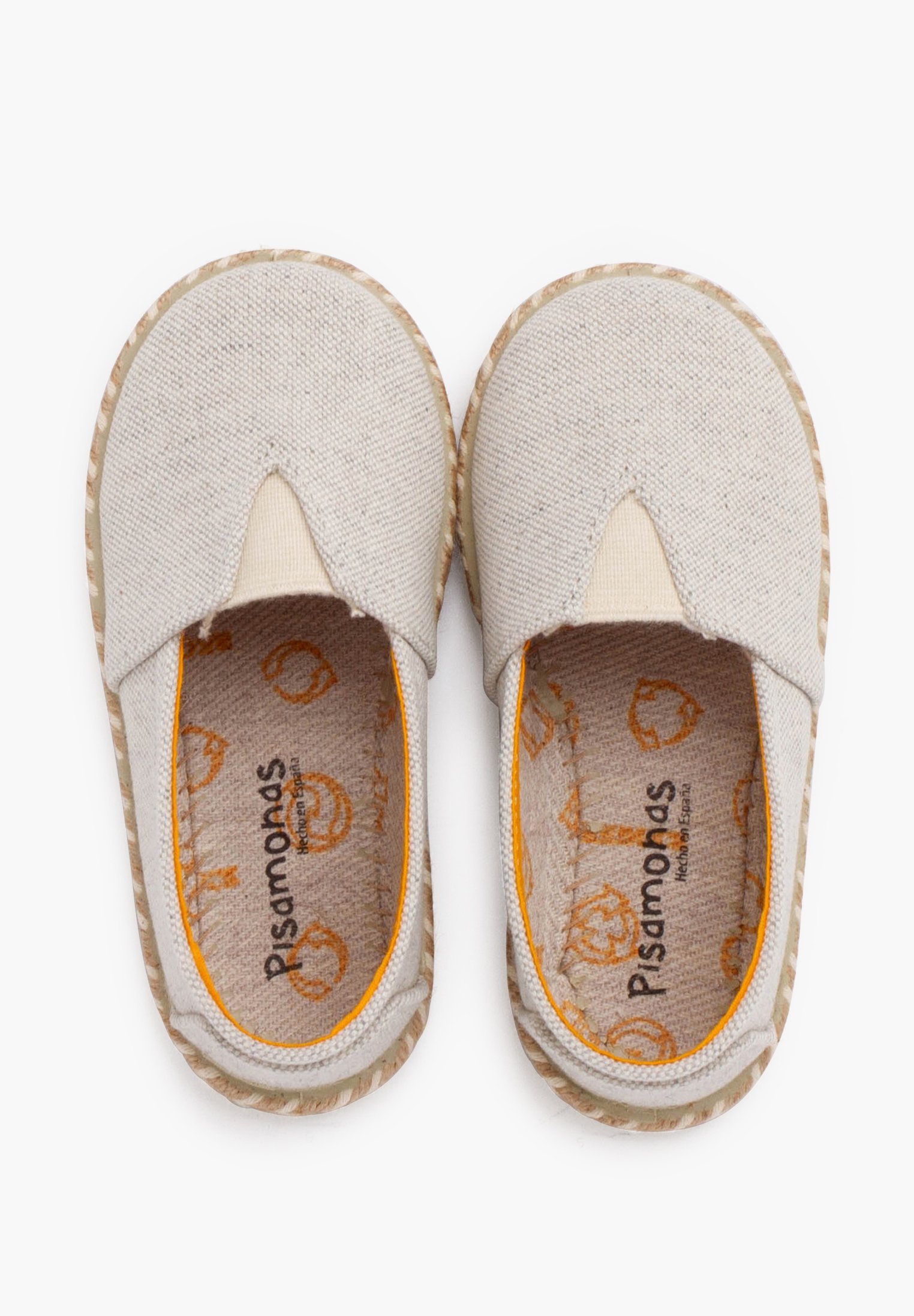 Pisamonas ELASTIC CENTRAL JUTE BICOLOR - Espadrilles - steen