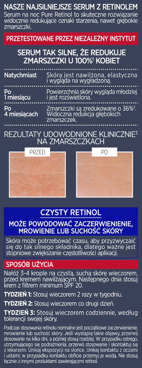 L’Oréal Paris De Revitalift Laser Pure Retinol Serum do twarzy na noc