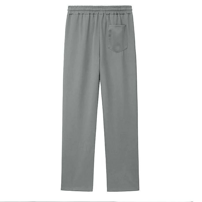Pantalon de jogging Homme Grande Taille Pantalons de Sport Homme Respirant Casual pour Running et Fitness avec Poches - Gris