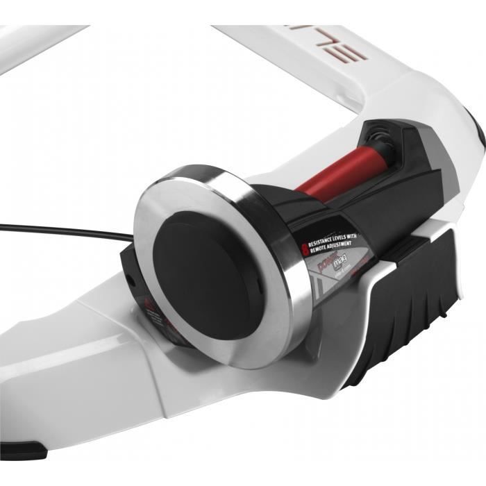 Treinador doméstico - ELITE - Qubo Power Smart B+ - Rolos magnéticos - Sensor Bluetooth e Wi-Fi - Estrutura compacta