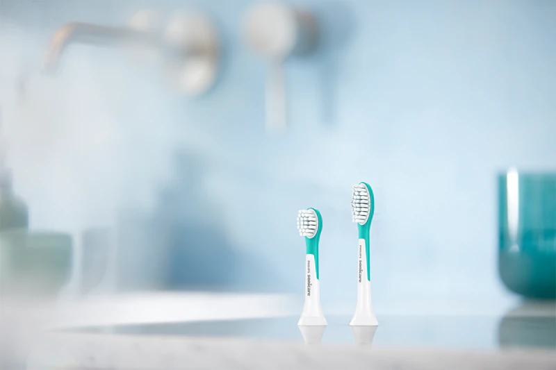 Escova de dentes elétrica sônica Philips Sonicare For Kids HX6352/42 para crianças com conexão Bluetooth.