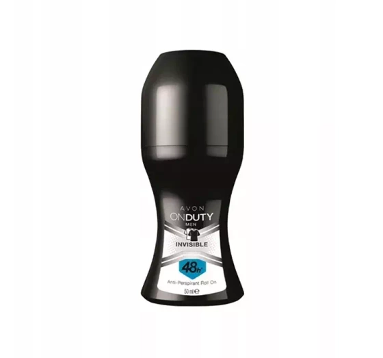 Avon On Duty Invisible antyperspirant roll-on dla mężczyzn 50 ml