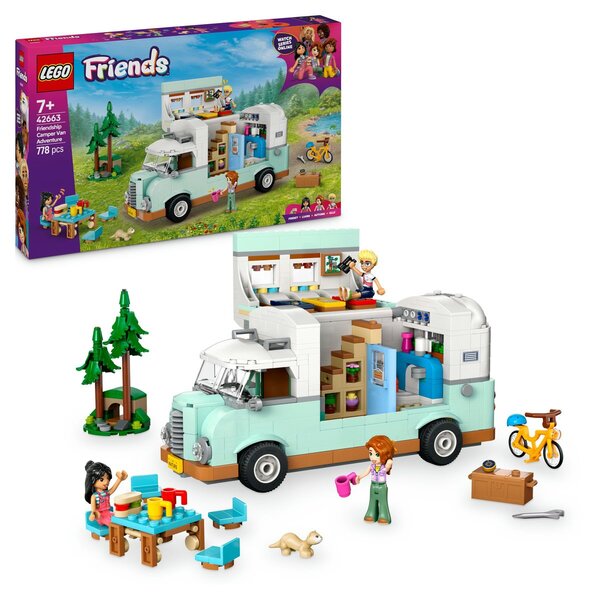 LEGO Friends 42663 Camper Adventure with Friends<br>