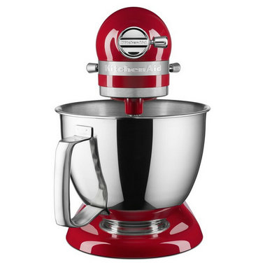 KitchenAid staande mixer met 10 snelheden en een inhoud van 3,5 liter.