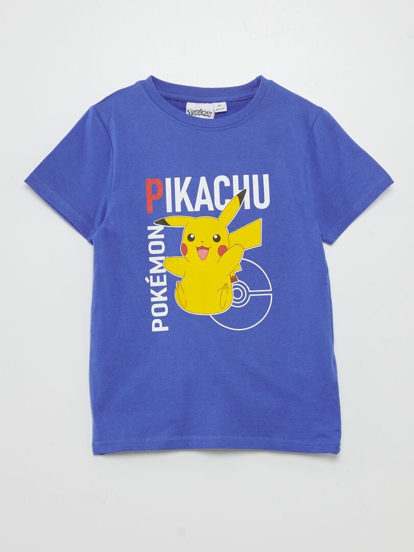Koszulka z krótkim rękawem Pokemon – niebieska