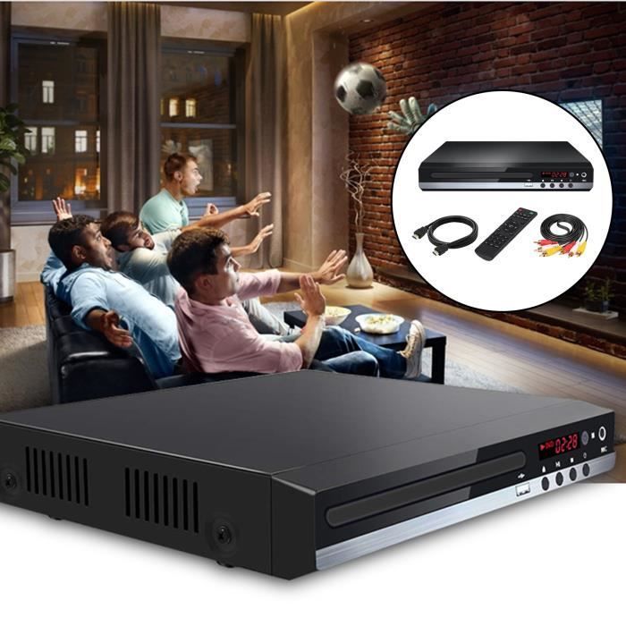 DVD-Player – Markenlos – Kompakt – HDMI – USB – 5.1-Stereo-Surround-Sound