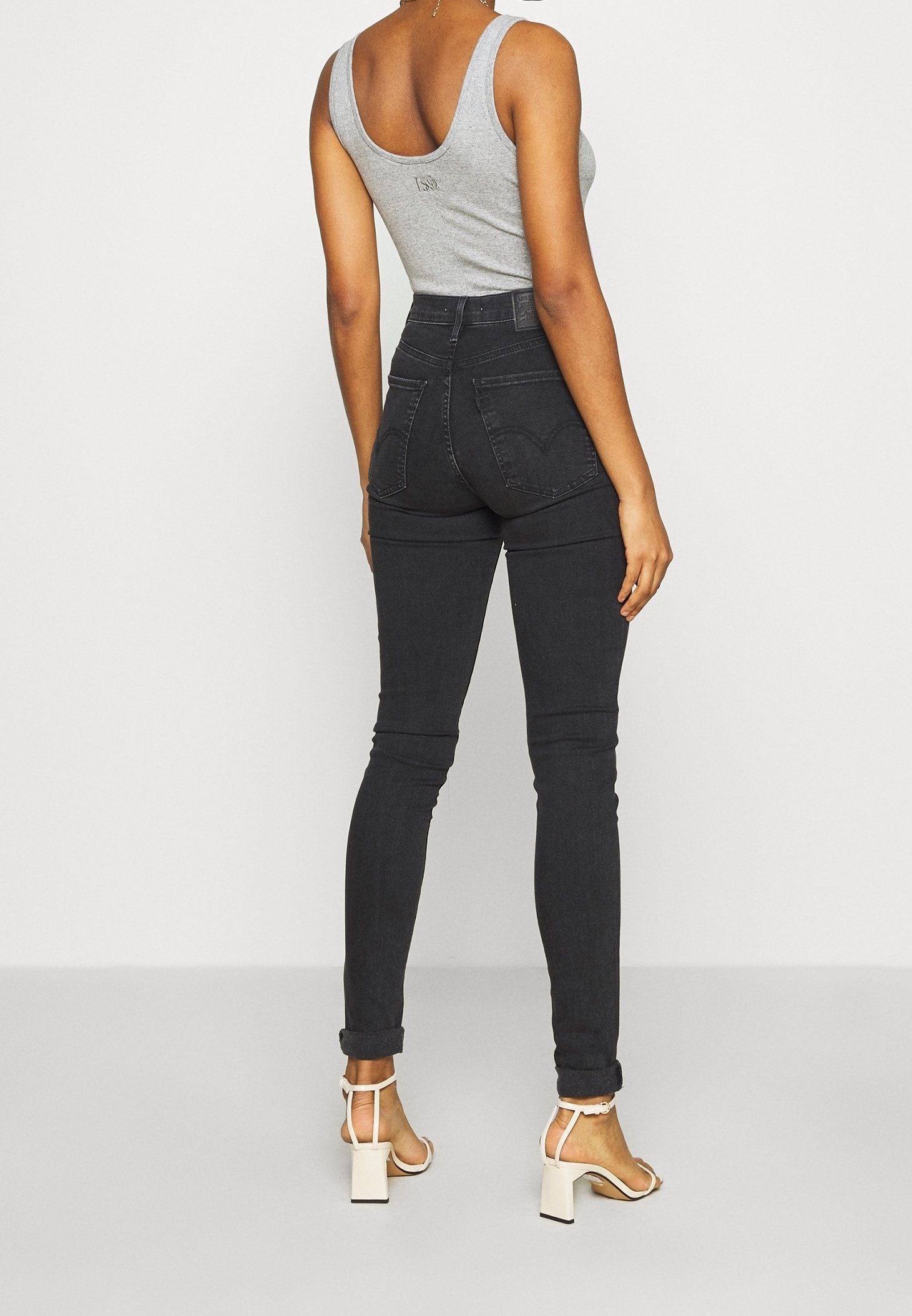 Levi's® Skinny Fit jeans - grijze denim
