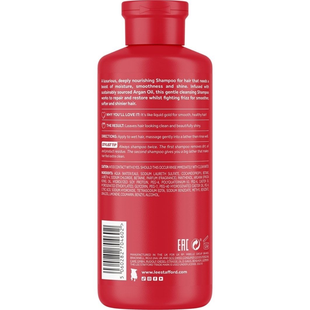 Lee Stafford matu šampūns Barojošs šampūns - 250 ml