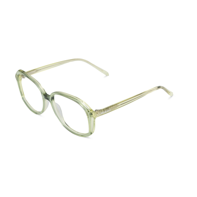 Monture de lunettes Mr. Boho Linda Lime, verte, pour femmes, 1 unité.