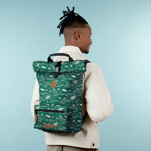 Cabaia Starter Cabourg green backpack