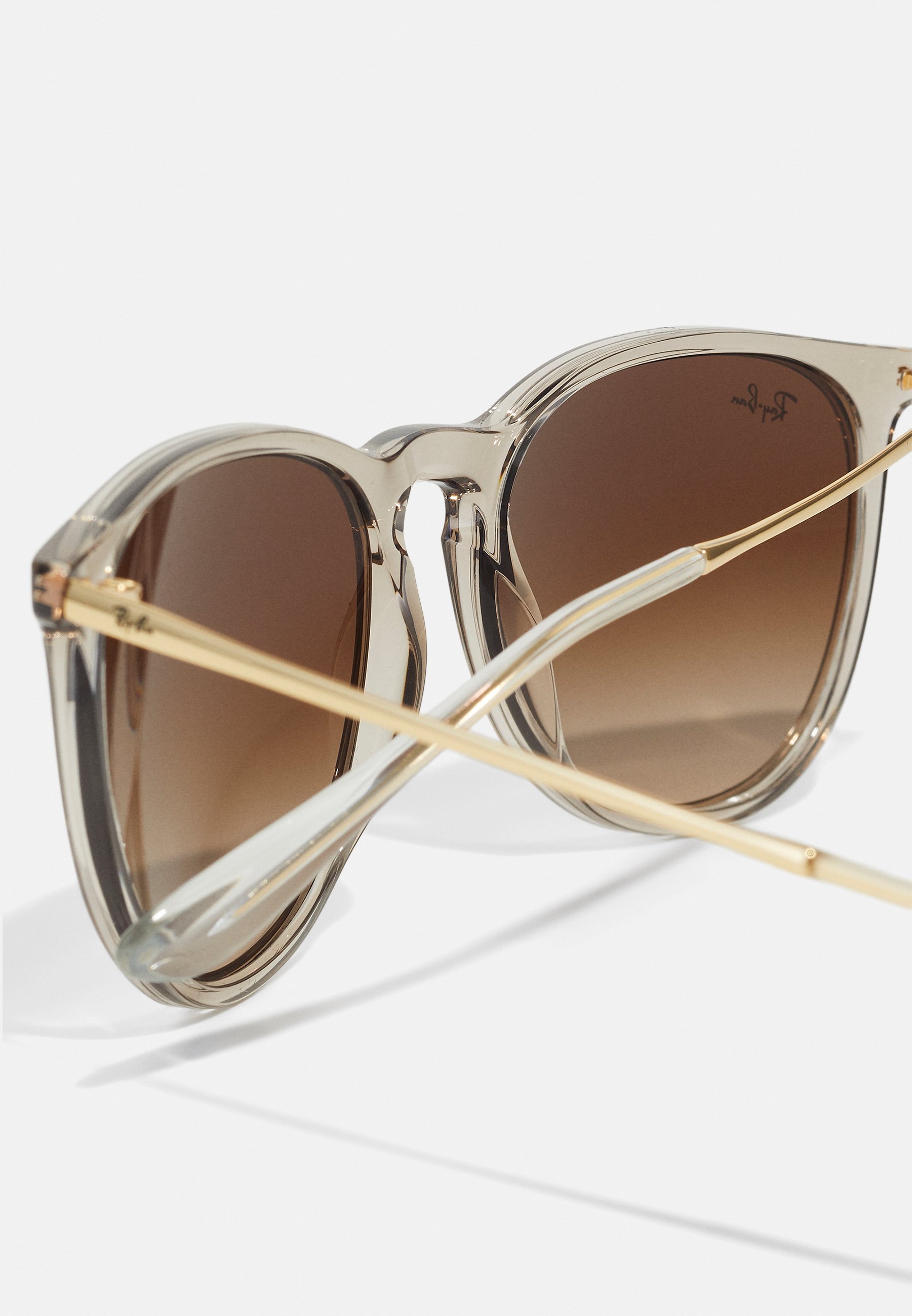 Ray-Ban ERIKA UNISEXE - Lunettes de soleil - marron clair transparent