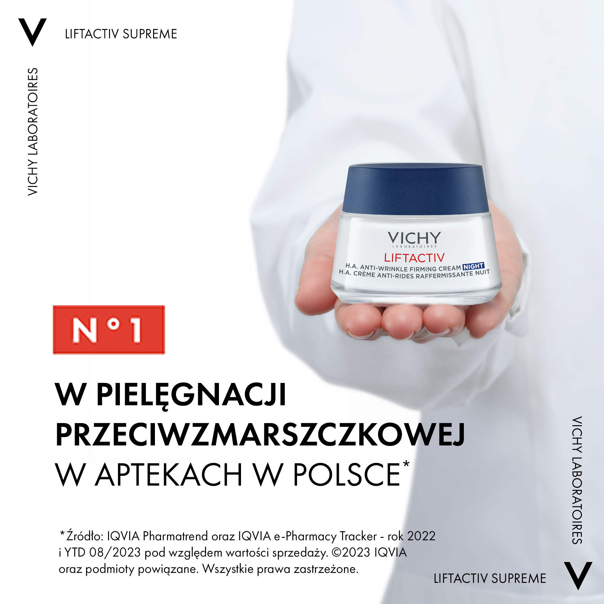 Vichy Liftactiv Supreme éjszakai arckrém 50ml