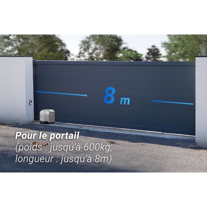 Kit de motor para puerta corredera - EZVIZ - HG2 600 Pro - Conectado - Hasta 600 kg