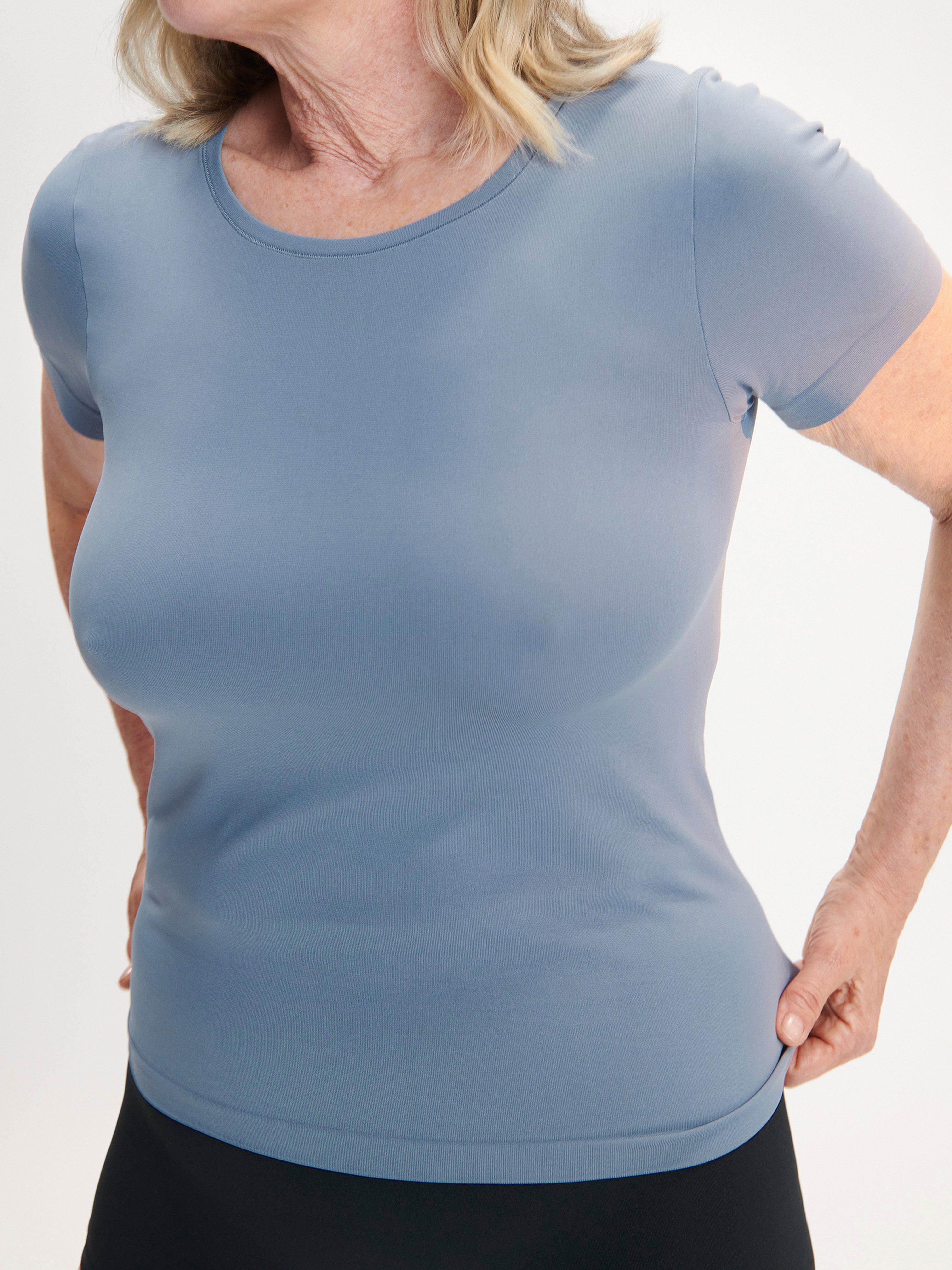 Ropa para la menopausia - Camiseta - Ingeniería femenina, azul oscuro empolvado