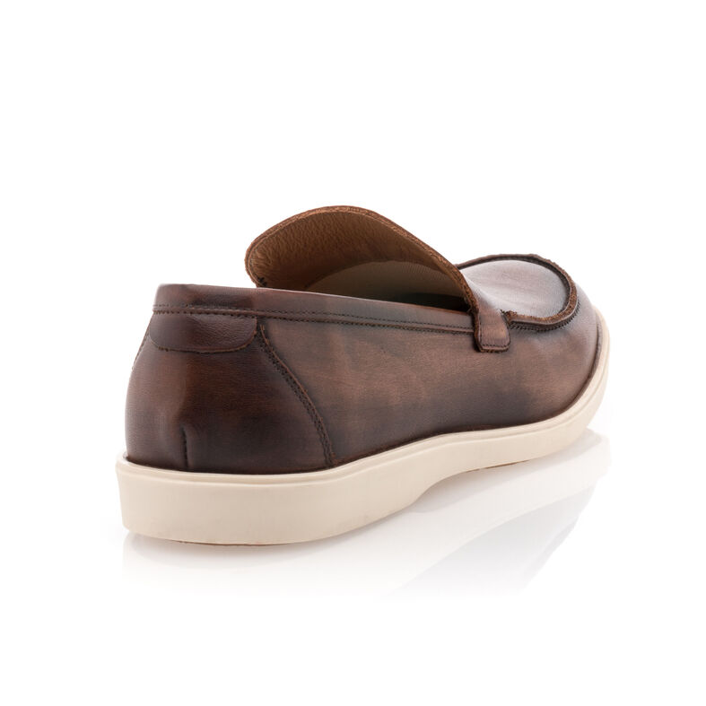 Miesten ruskeat loaferit/veneilykengät