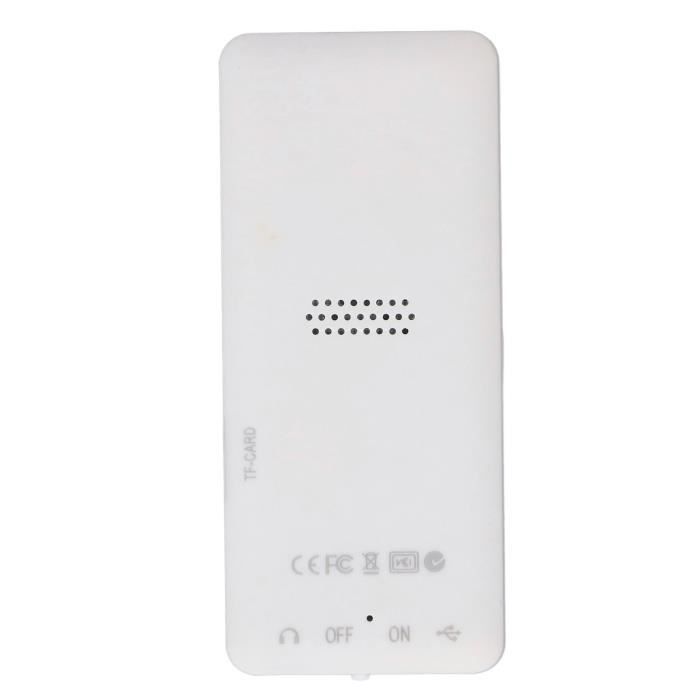 Lettore MP3/MP4 - SALUTUYA - Slim - Bluetooth 5.0 - 64GB - HiFi con schermo a colori da 1,8 pollici