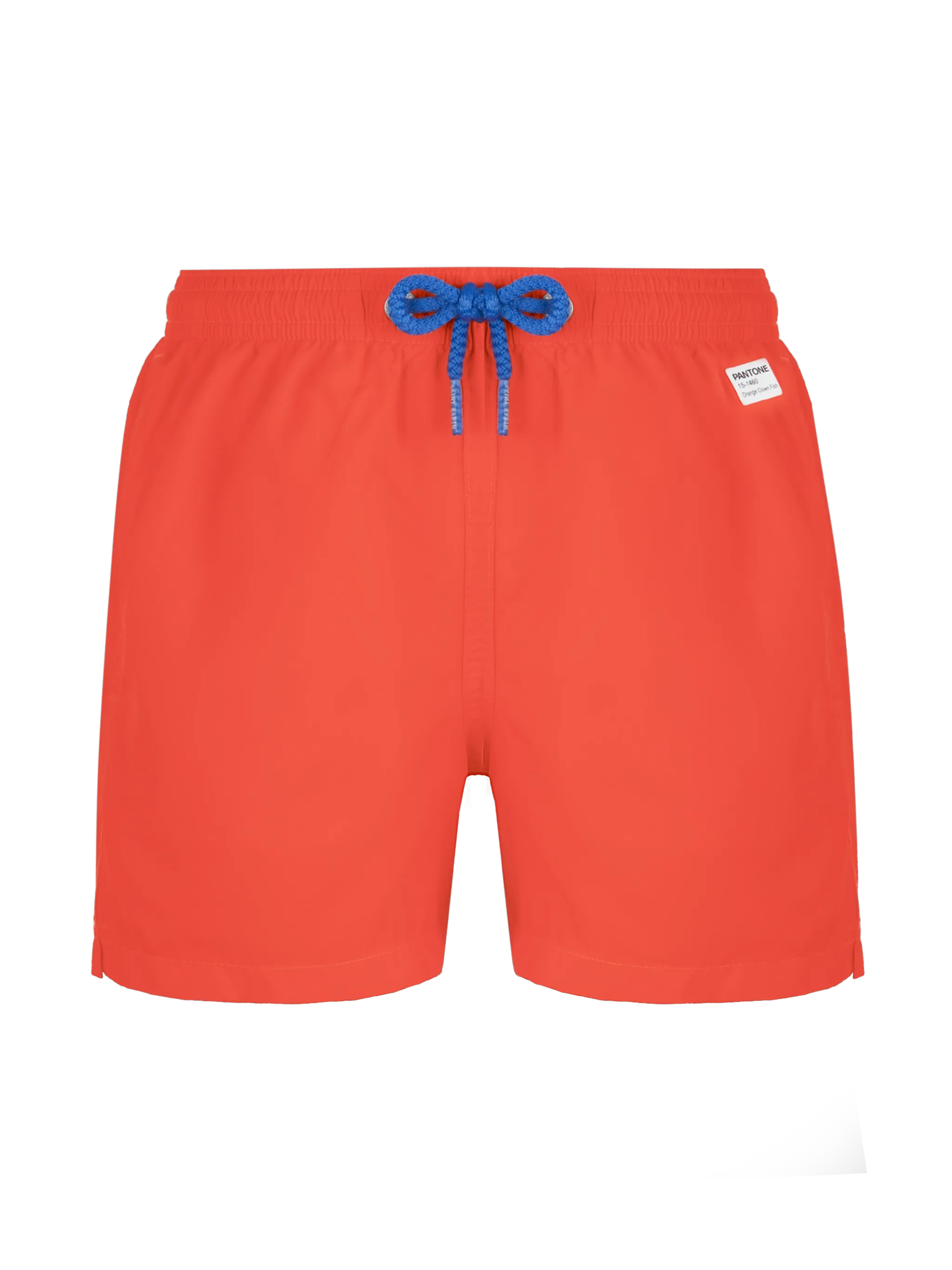 Traje de baño Jean Lighting Pantone en tejido ligero de color naranja fluorescente |