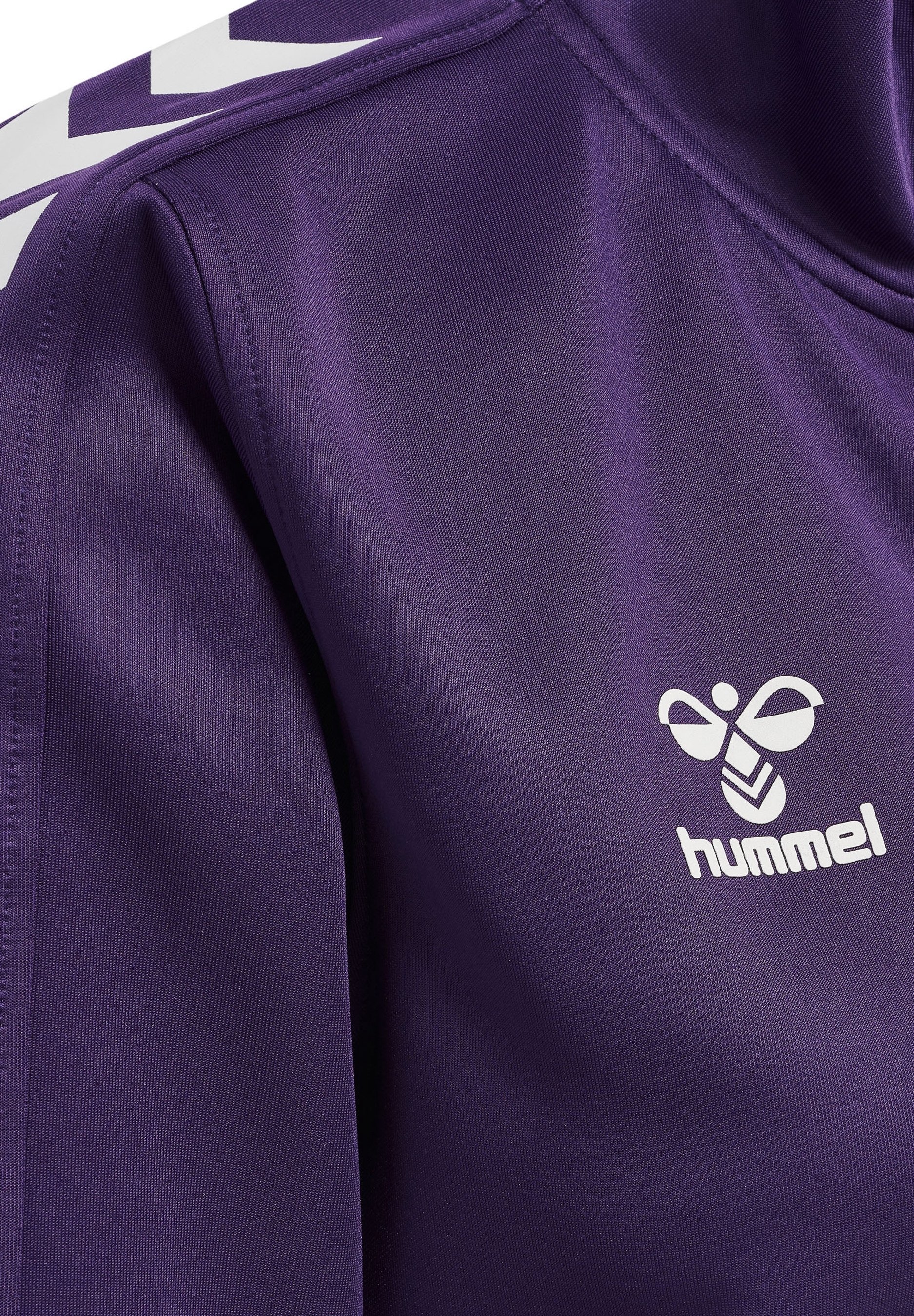 Sweat-shirt zippé Hummel - violet