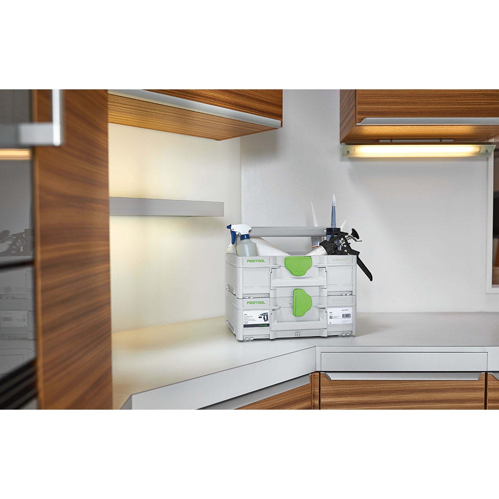 FESTOOL Systainer3 SYS 3 keskikokoinen työkalupakki 204866