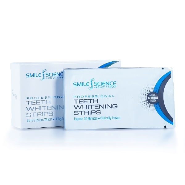 Strisce sbiancanti per denti Smile Science Harley Street