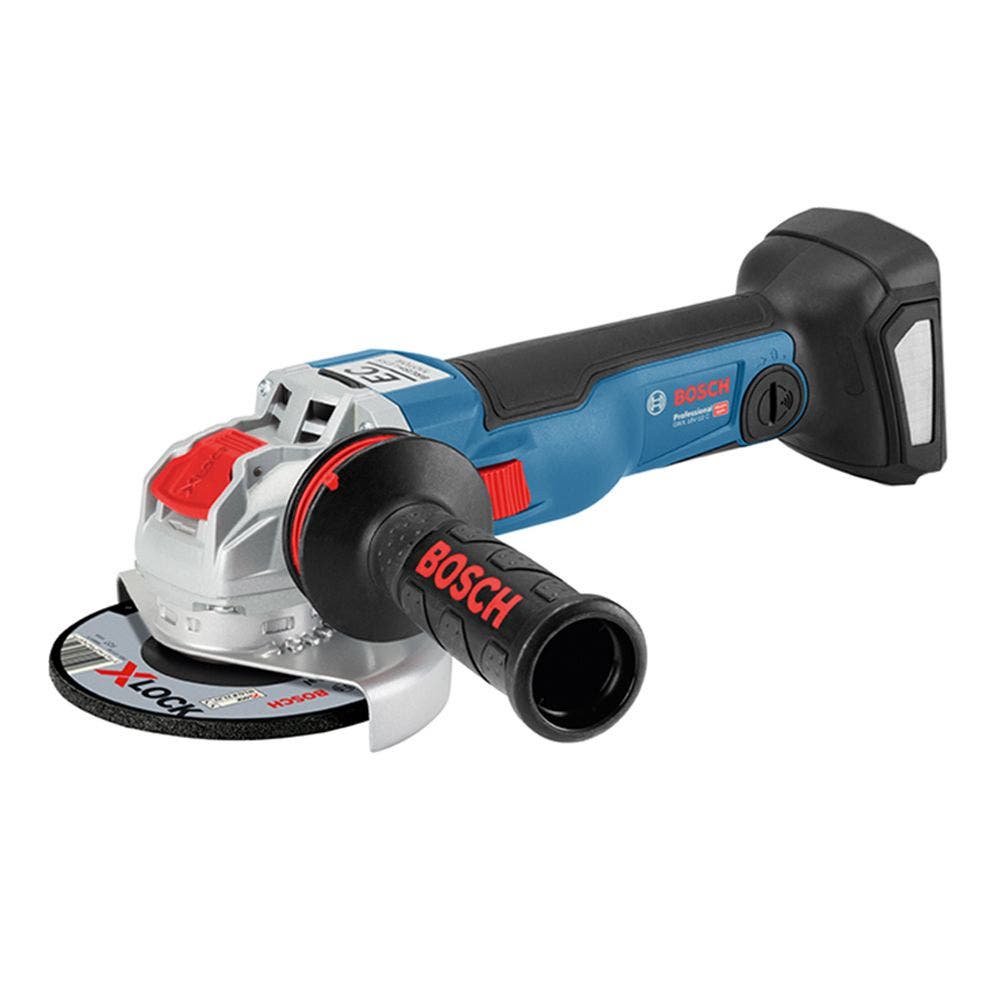 Esmerilhadeira angular sem escova BOSCH X-LOCK™ 18 V 125 mm Skin GWX 18 V-10 C 06017B0200