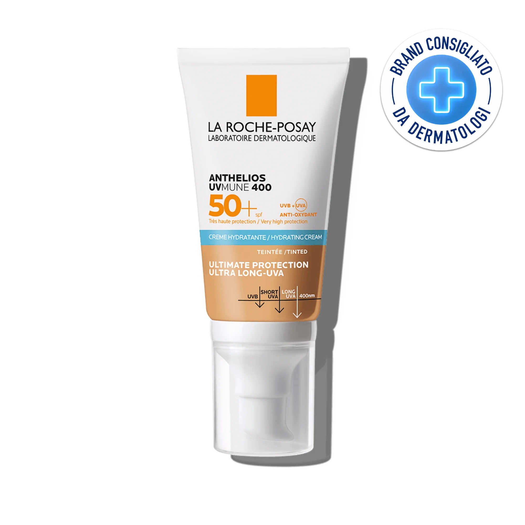 LA ROCHE POSAY La Roche Posay Anthelios Uvmune 400 SPF 50+ 50 ml getinte moisturizer