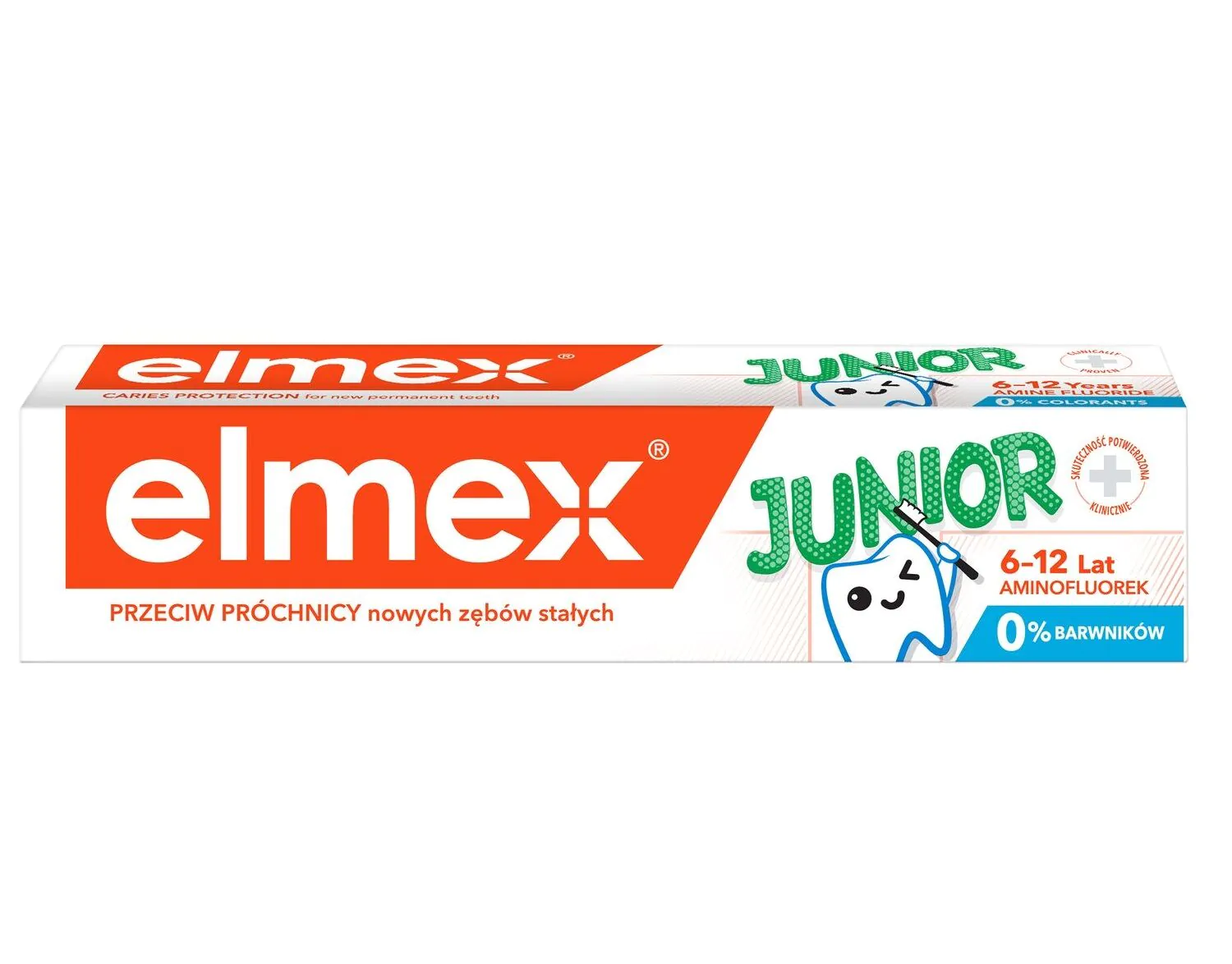 Elmex Pasta do zębów Junior 6-12 Lat