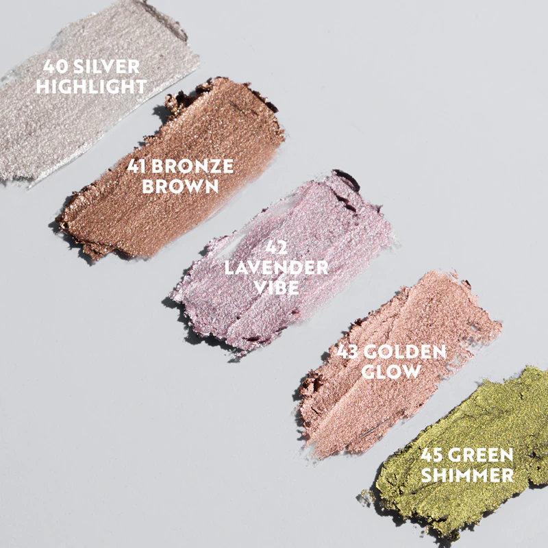 IsaDora The Eyeshadow Stick Shimmer lápis de sombra com glitter de longa duração