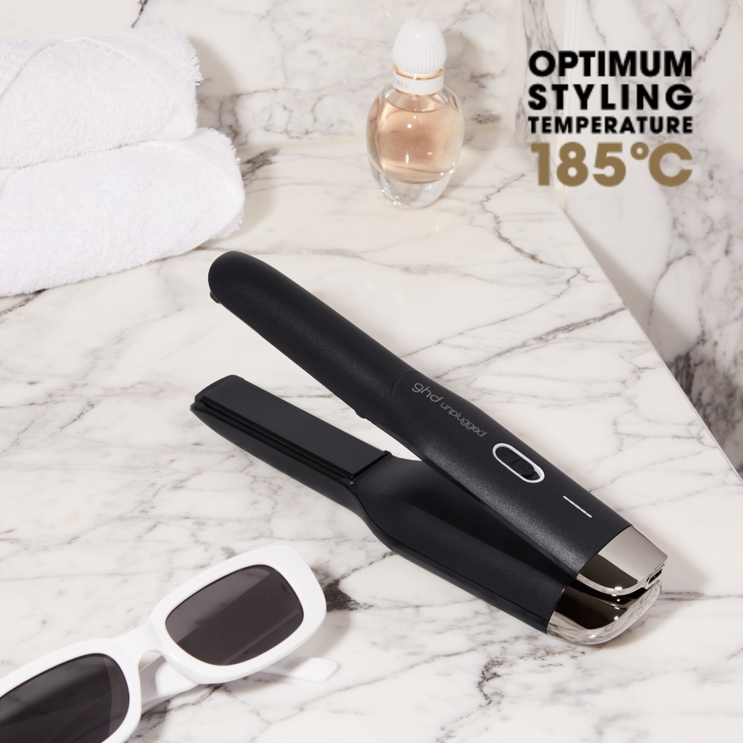 ghd Tiesinanti žnyplė Unplugged™ Styler® juoda - Juoda