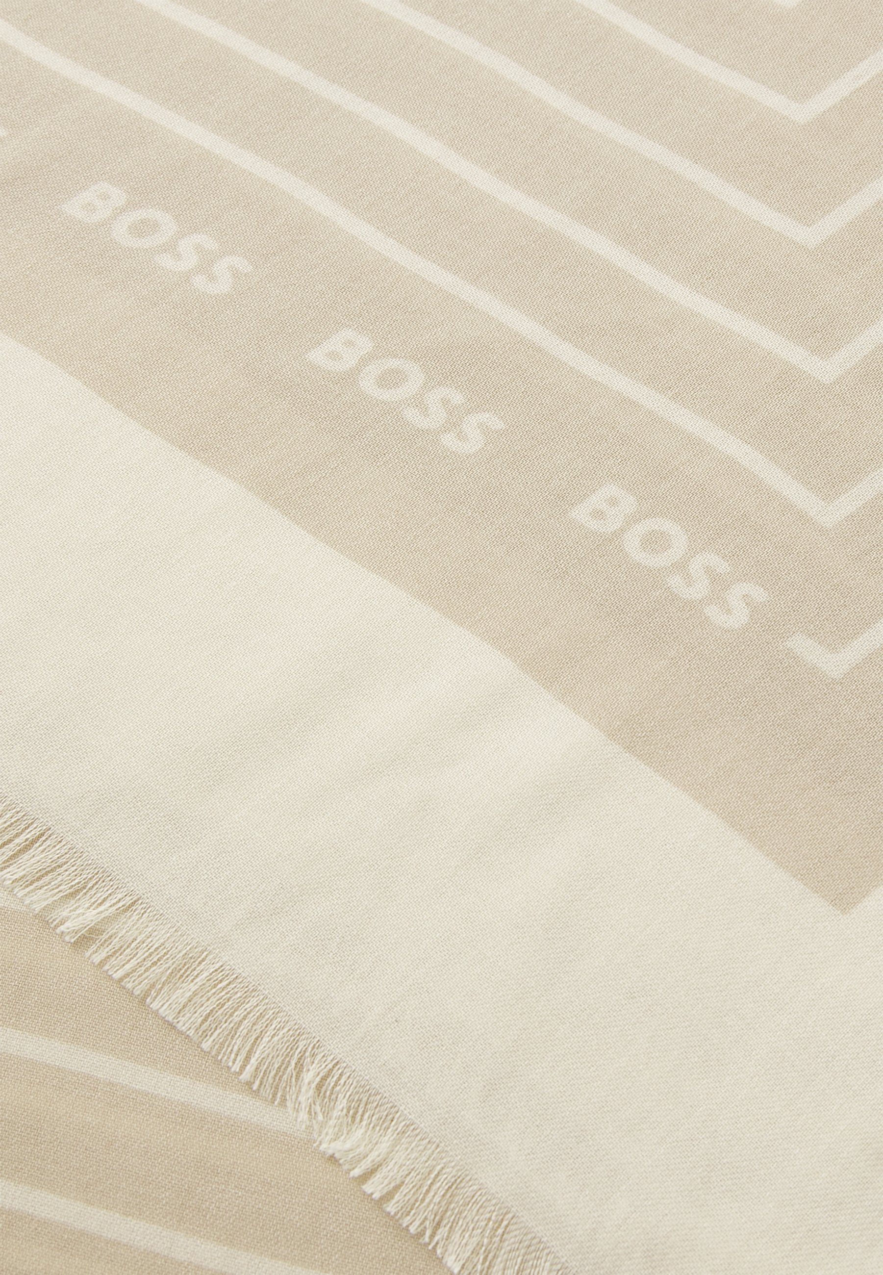 BOSS LAIK - Foulard - Hellbeige
