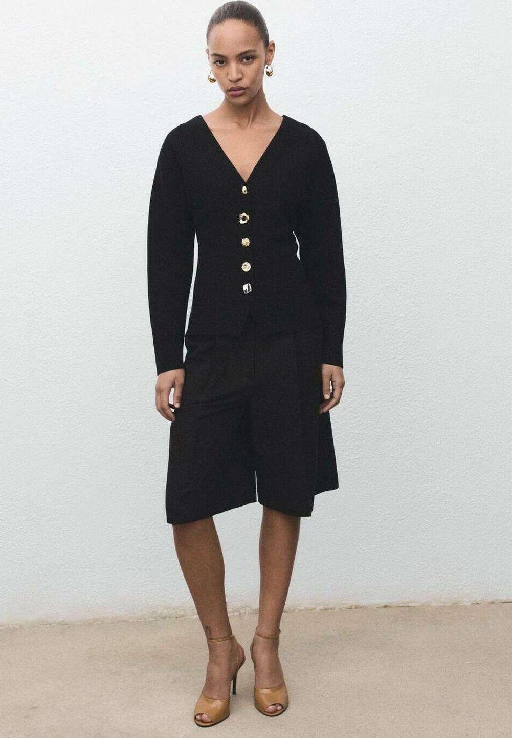 Cardigan Mango - nero
