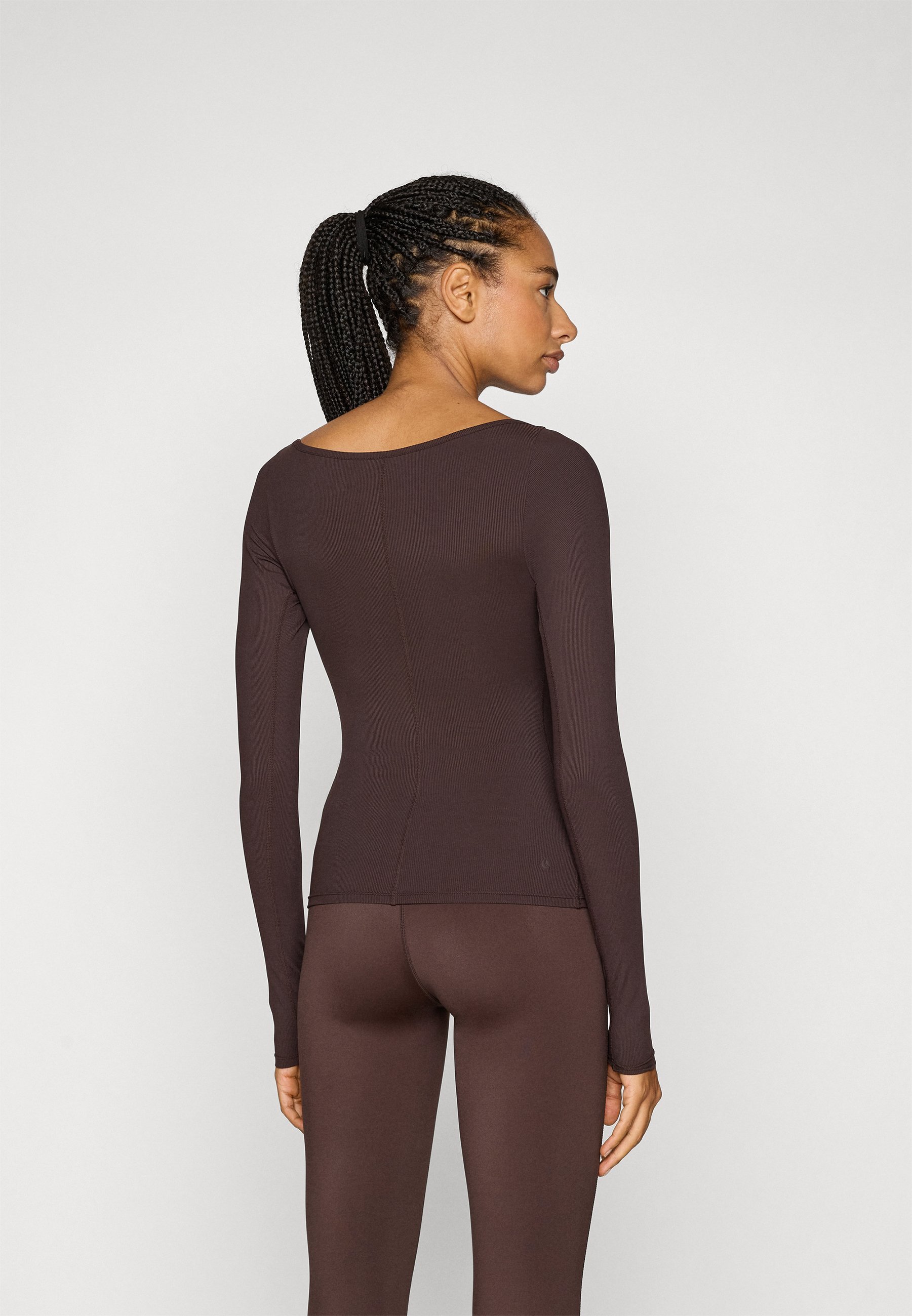 Björn Borg STUDIO BALLERINA LONG SLEEVE - Long sleeve top - molé