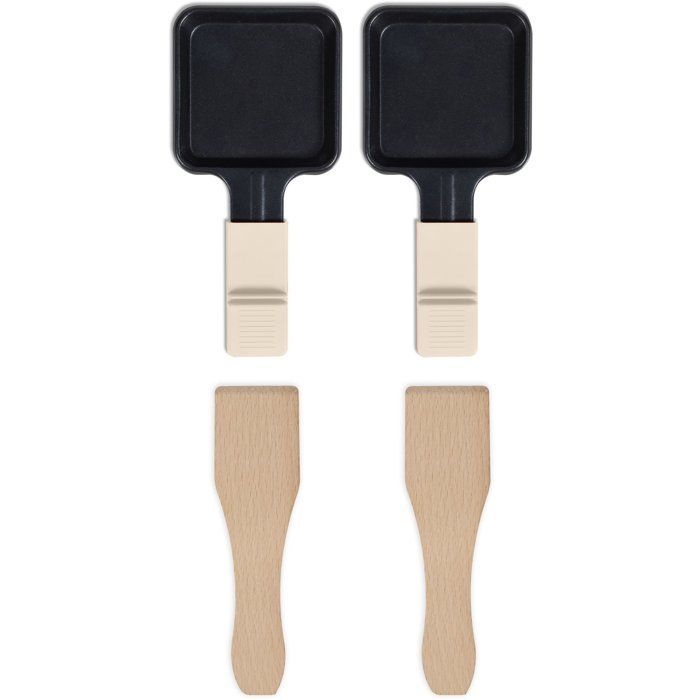 Parrilla raclette conectable - LIVOO - DOC310C - 2 personas - 450 W - Termostato automático