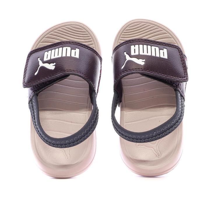 Sandali da bambina Puma Popcat 20 rosa/prugna