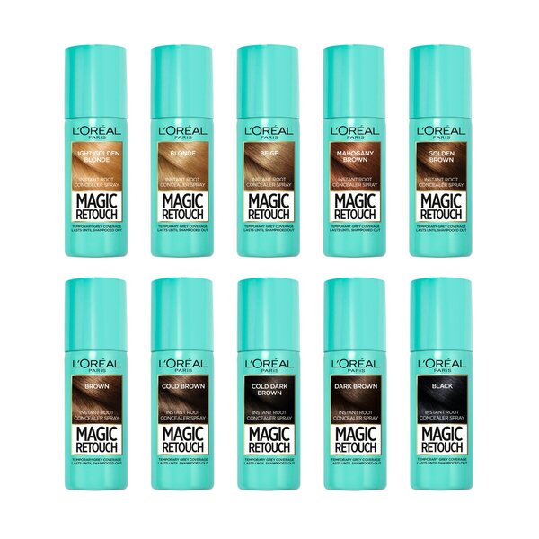 L'Oréal Paris Magic Retouch Gold Mittelbraun Ansatzspray<br>75ml