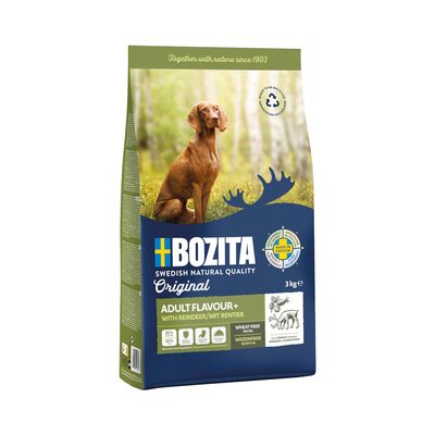 Bozita Original Adult Flavour Plus cu Ren - Fără Grâu