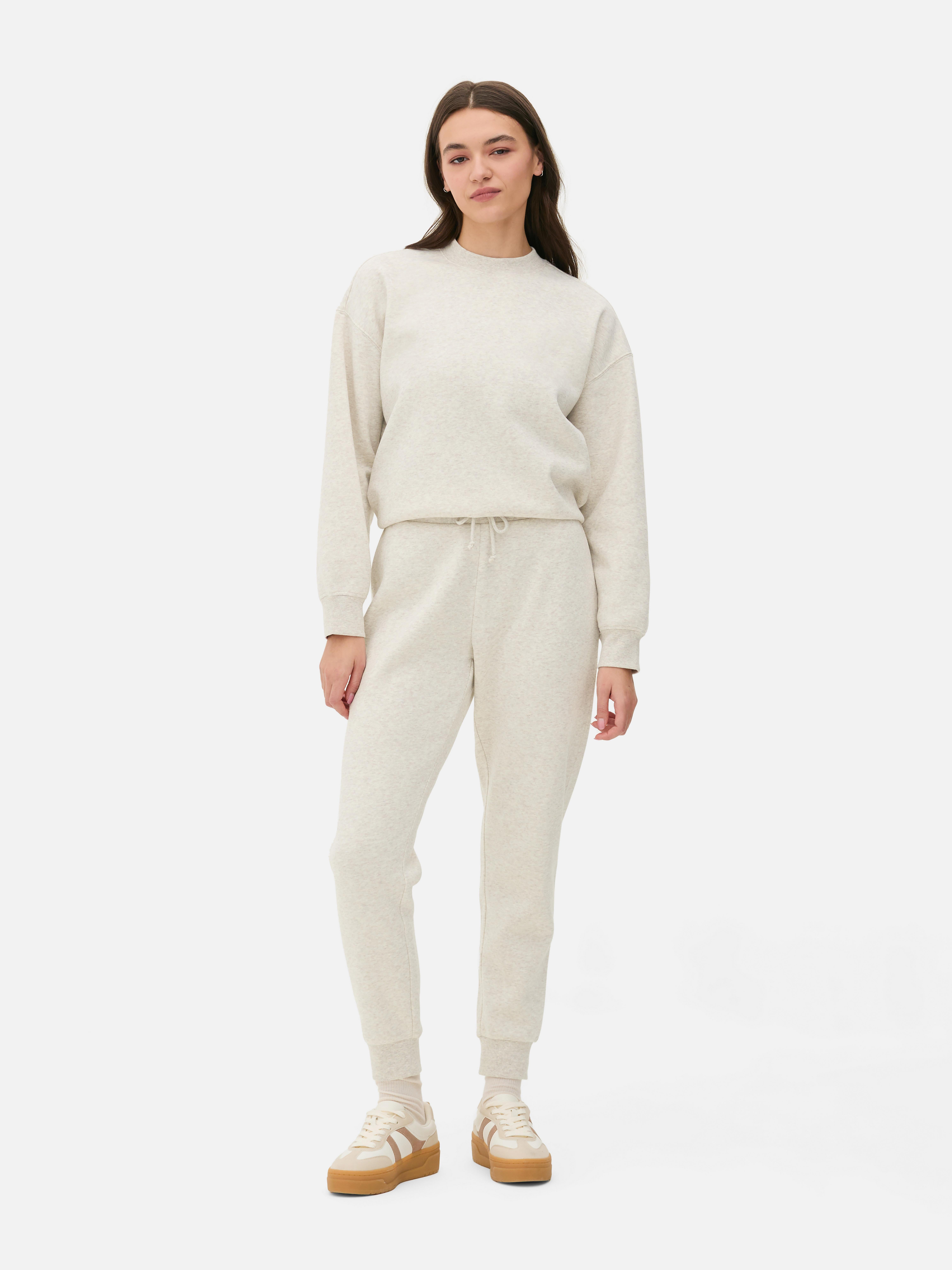 Pantaloni de trening skinny cu șnur de strângere Pantaloni de trening cu șnur de strângere, manșete la gleznă și picioare subțiri