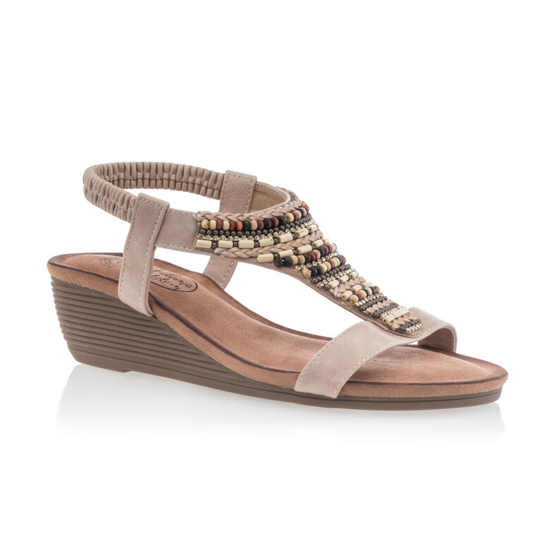 Sandali/scarpe aperte da donna beige