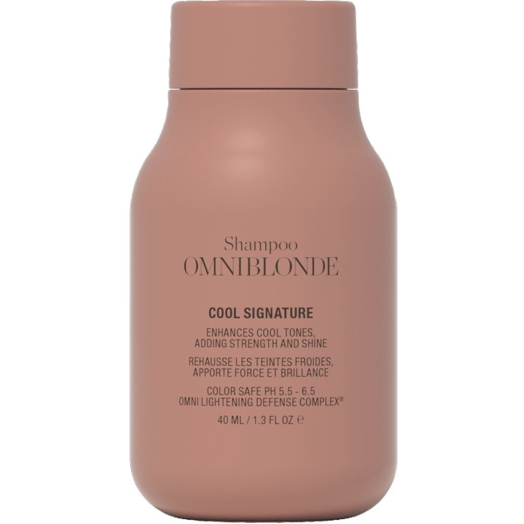 Omniblonde hårsjampo Cool Signature-sjampo - 40 ml