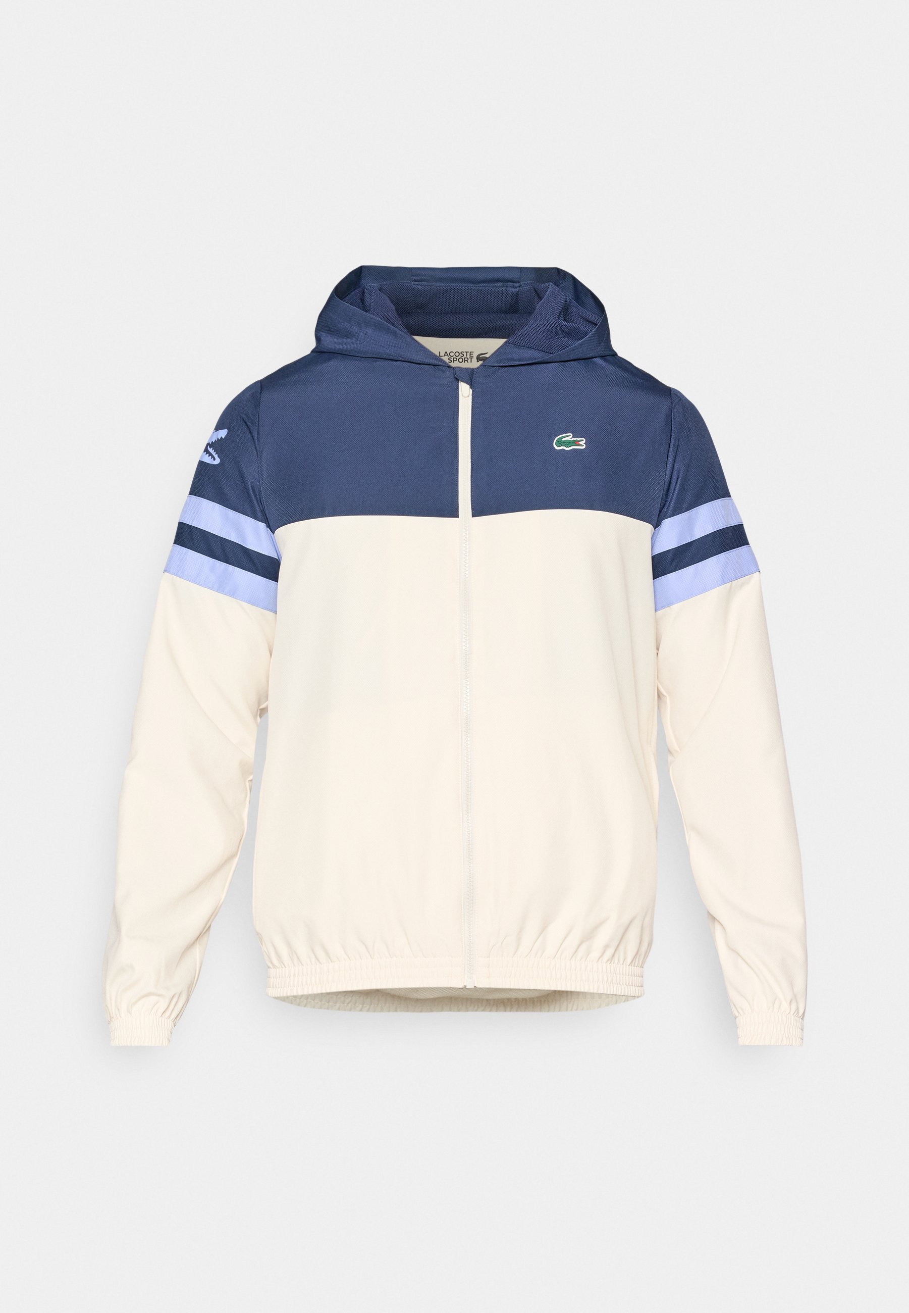 TENNIS JACKET - Venkovní bunda - black/grey
