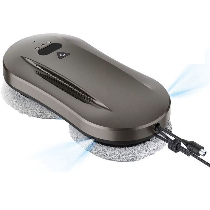 Dual Spray Window Cleaning Robot, 5600 Pa Window Washing Robot, Remote Control